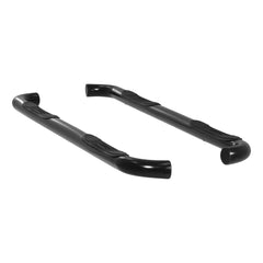 ARIES 203044 3" Round Black Steel Side Bars, Select Ford F-150, F-250, F-350 Super Duty