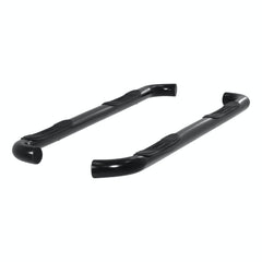 ARIES 203044 3" Round Black Steel Side Bars, Select Ford F-150, F-250, F-350 Super Duty