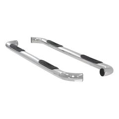 ARIES 203045-2 3" Round Polished Stainless Side Bars, Select Ford F-150, F-250, F-350