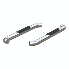 ARIES 203045-2 3" Round Polished Stainless Side Bars, Select Ford F-150, F-250, F-350