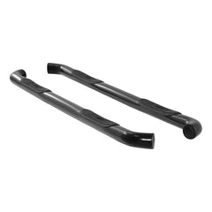 ARIES 203045 3" Round Black Steel Side Bars, Select Ford F-150, F-250, F-350 Super Duty