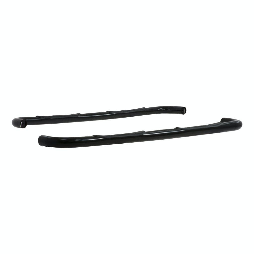 ARIES 204001 3" Round Black Steel Side Bars, Select Chevrolet, GMC C, K