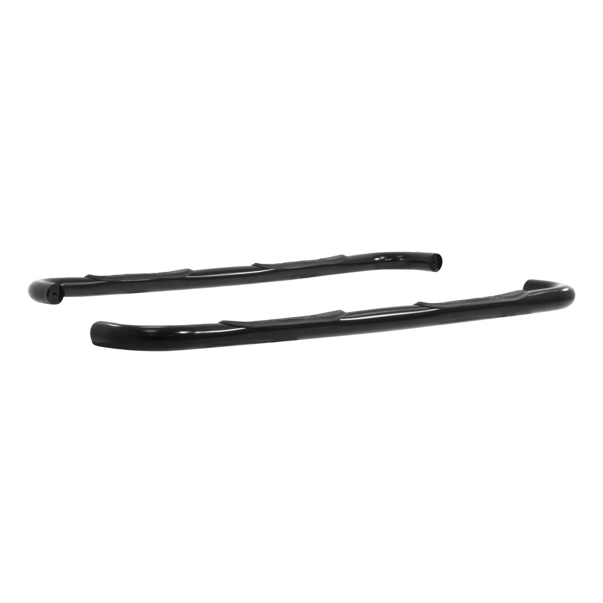 ARIES 204001 3" Round Black Steel Side Bars, Select Chevrolet, GMC C, K