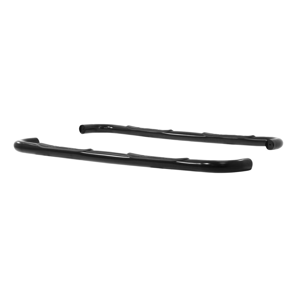 ARIES 204001 3" Round Black Steel Side Bars, Select Chevrolet, GMC C, K