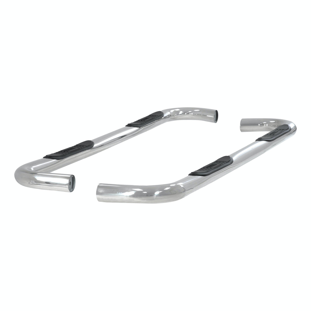 ARIES 204004-2 3" Round Polished Stainless Side Bars, Select Avalanche, Suburban, Yukon XL