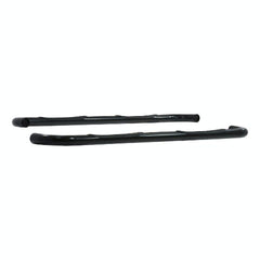 ARIES 204009 3" Round Black Steel Side Bars, Select Silverado, Sierra 1500, 2500, 3500 HD