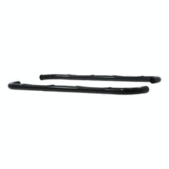 ARIES 204009 3" Round Black Steel Side Bars, Select Silverado, Sierra 1500, 2500, 3500 HD