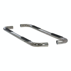ARIES 204013-2 3" Round Polished Stainless Side Bars, Select Silverado, Sierra 1500, 2500, 3500