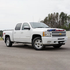 ARIES 204013-2 3" Round Polished Stainless Side Bars, Select Silverado, Sierra 1500, 2500, 3500