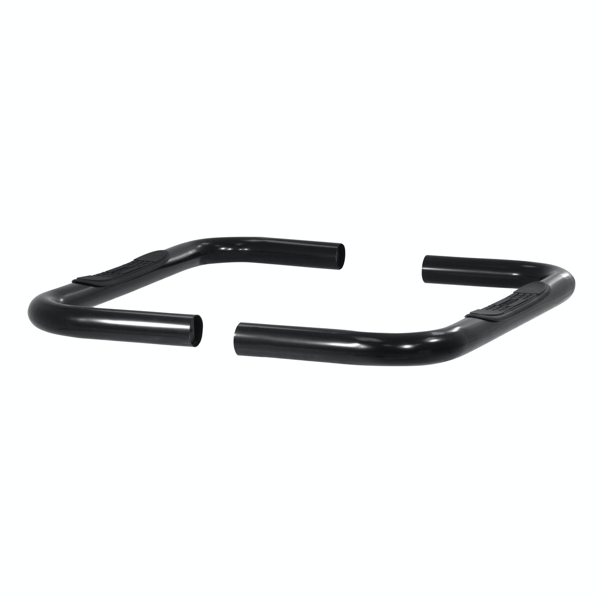 ARIES 204036 3" Round Black Steel Side Bars, Select Chevrolet, GMC C, K