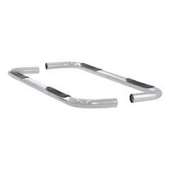 ARIES 204039-2 3" Round Polished Stainless Side Bars, Select Chevrolet Suburban