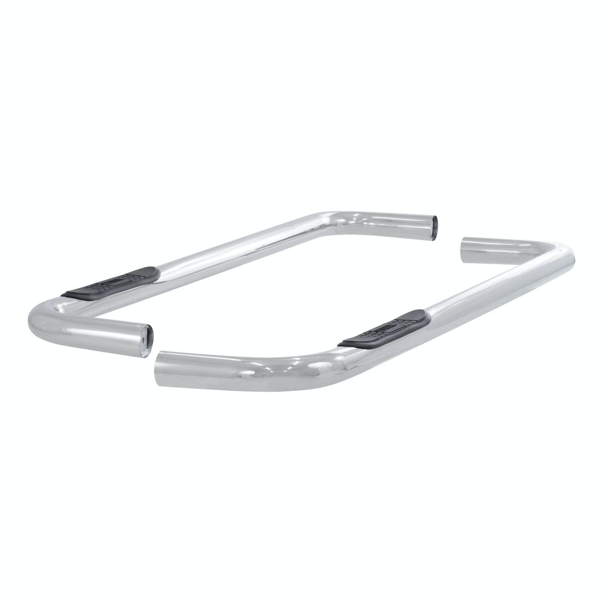 ARIES 204041-2 3" Round Polished Stainless Side Bars, Select Chevrolet, GMC C, K