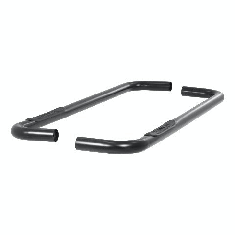 ARIES 204041 3" Round Black Steel Side Bars, Select Chevrolet, GMC C, K