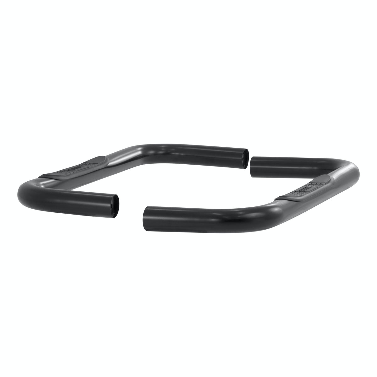 ARIES 204044 3" Round Black Steel Side Bars, Select Chevrolet, GMC Blazer K5