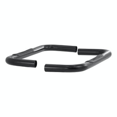 ARIES 204044 3" Round Black Steel Side Bars, Select Chevrolet, GMC Blazer K5