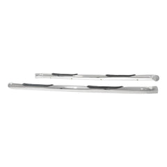 ARIES 204045-2 3" Round Polished Stainless Side Bars, Select Silverado, Sierra 1500, 2500, 3500
