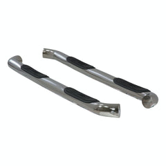 ARIES 204046-2 3" Round Polished Stainless Side Bars, Select Silverado, Sierra 1500, 2500, 3500