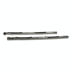 ARIES 204046-2 3" Round Polished Stainless Side Bars, Select Silverado, Sierra 1500, 2500, 3500