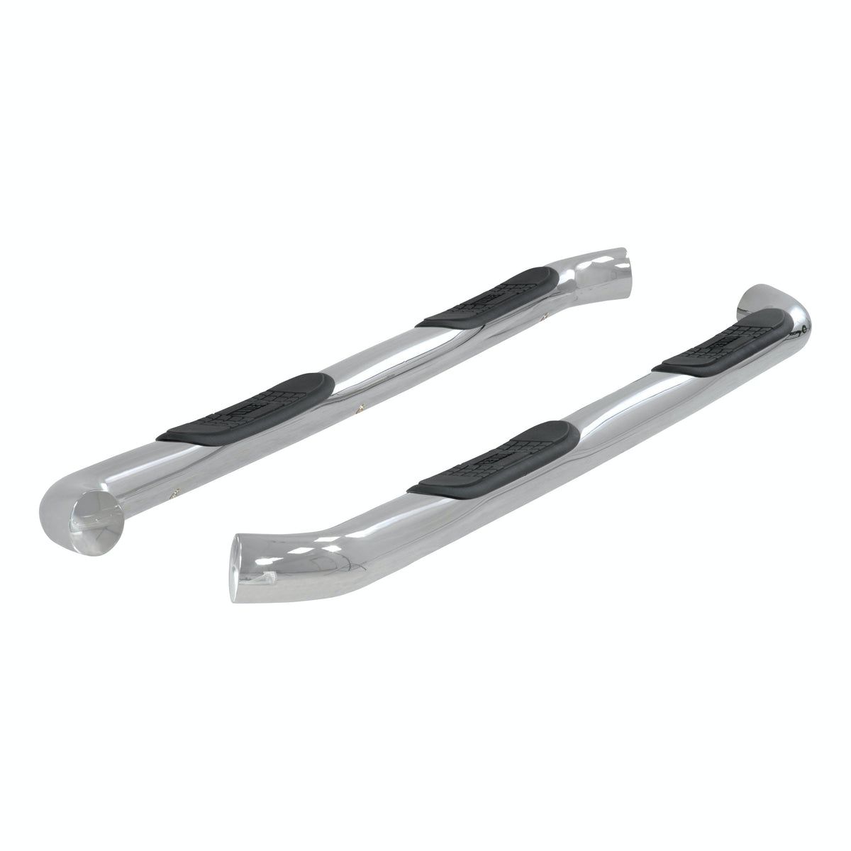ARIES 204046-2 3" Round Polished Stainless Side Bars, Select Silverado, Sierra 1500, 2500, 3500