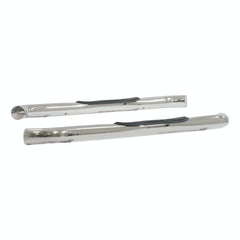 ARIES 204048-2 3" Round Polished Stainless Side Bars, Select Silverado, Sierra 1500, 2500, 3500