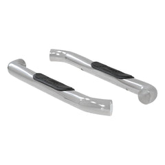 ARIES 204048-2 3" Round Polished Stainless Side Bars, Select Silverado, Sierra 1500, 2500, 3500