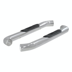 ARIES 204048-2 3" Round Polished Stainless Side Bars, Select Silverado, Sierra 1500, 2500, 3500