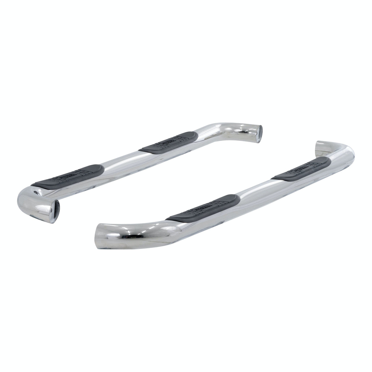 ARIES 204052-2 3" Round Polished Stainless Side Bars, Select Chevrolet Colorado, GMC Canyon