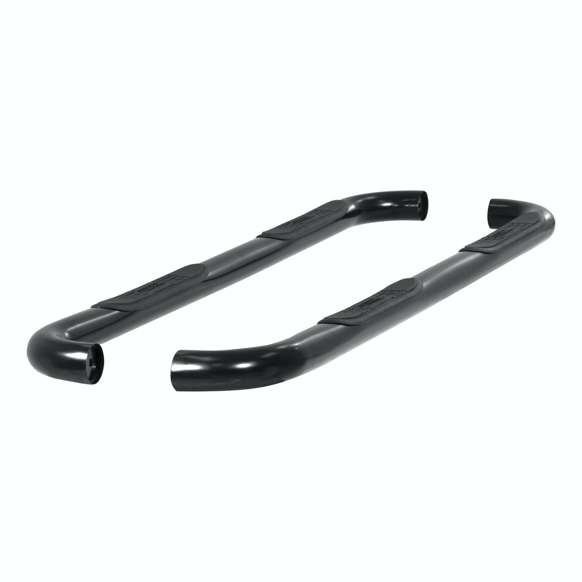 ARIES 204052 3" Round Black Steel Side Bars, Select Chevrolet Colorado, GMC Canyon