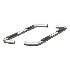 ARIES 204054-2 3" Round Polished Stainless Side Bars, Select Silverado, Sierra 1500 Extended