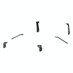 ARIES 204054 3" Round Black Steel Side Bars, Select Silverado, Sierra 1500 Extended Cab