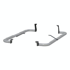 ARIES 204054 3" Round Black Steel Side Bars, Select Silverado, Sierra 1500 Extended Cab