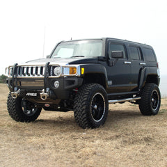 ARIES 204075-2 3" Round Polished Stainless Side Bars, Select Hummer H2