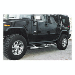 ARIES 204075-2 3" Round Polished Stainless Side Bars, Select Hummer H2