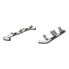 ARIES 204075-2 3" Round Polished Stainless Side Bars, Select Hummer H2