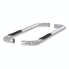 ARIES 205000-2 3" Round Polished Stainless Side Bars, Select Dodge Dakota