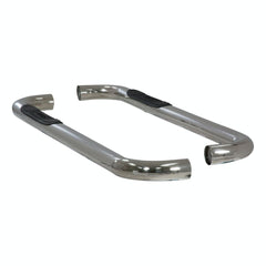 ARIES 205000-2 3" Round Polished Stainless Side Bars, Select Dodge Dakota