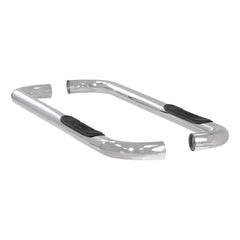ARIES 205000-2 3" Round Polished Stainless Side Bars, Select Dodge Dakota
