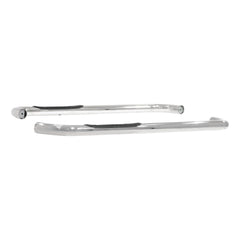 ARIES 205000-2 3" Round Polished Stainless Side Bars, Select Dodge Dakota