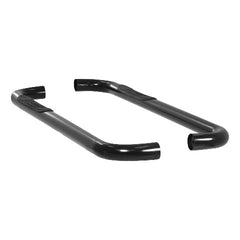 ARIES 205000 3" Round Black Steel Side Bars, Select Dodge Dakota