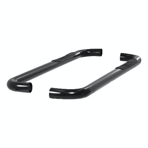 ARIES 205000 3" Round Black Steel Side Bars, Select Dodge Dakota