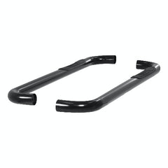ARIES 205000 3" Round Black Steel Side Bars, Select Dodge Dakota