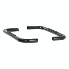 ARIES 205002 3" Round Black Steel Side Bars, Select Dodge Ram 1500, 2500