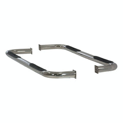 ARIES 205003-2 3" Round Polished Stainless Side Bars, Select Dodge Ram 1500