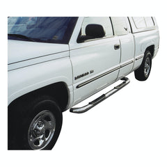 ARIES 205003-2 3" Round Polished Stainless Side Bars, Select Dodge Ram 1500