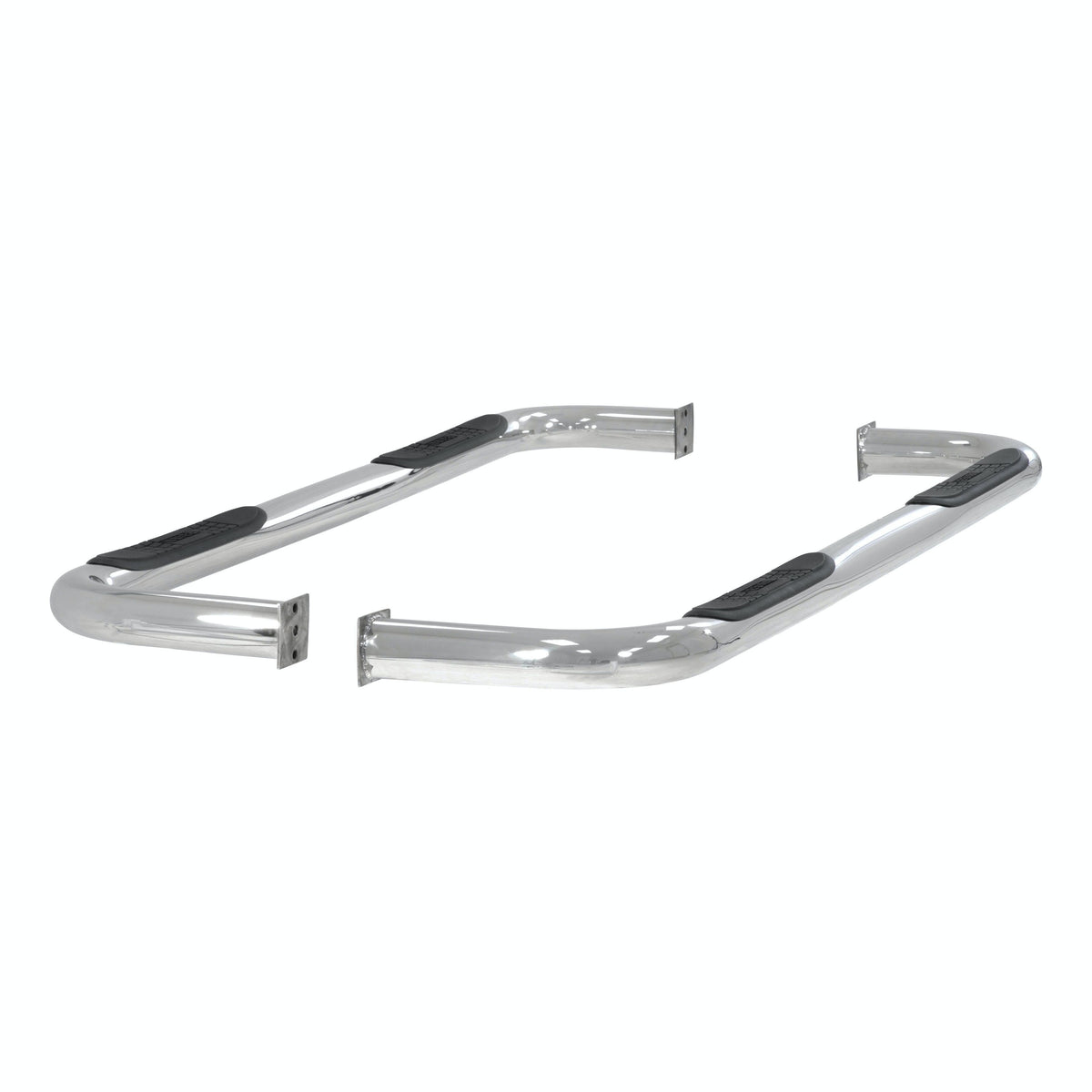 ARIES 205003-2 3" Round Polished Stainless Side Bars, Select Dodge Ram 1500