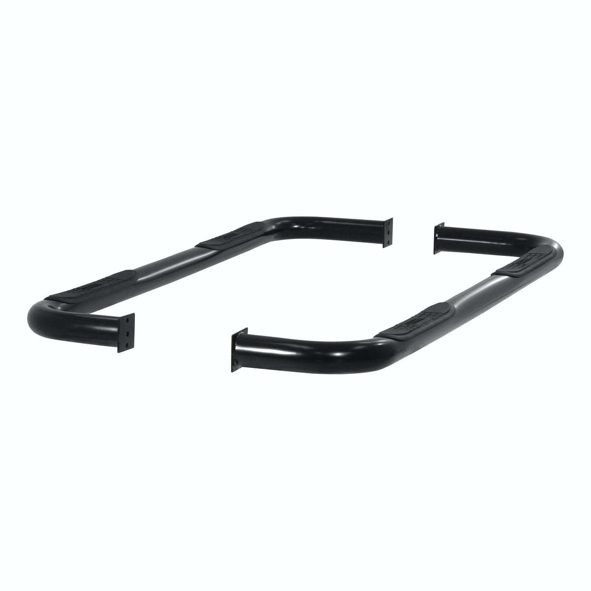 ARIES 205003 3" Round Black Steel Side Bars, Select Dodge Ram 1500
