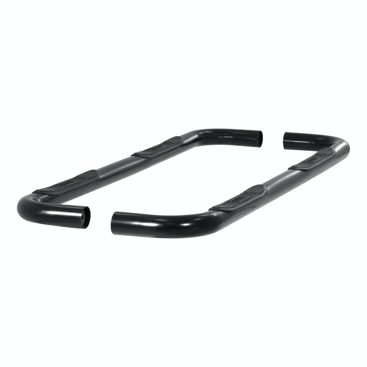 ARIES 205008 3" Round Black Steel Side Bars, Select Dodge Ram 1500, 2500, 3500