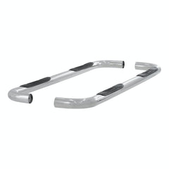 ARIES 205010-2 3" Round Polished Stainless Side Bars, Select Dodge, Ram Dakota