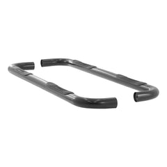 ARIES 205010 3" Round Black Steel Side Bars, Select Dodge, Ram Dakota