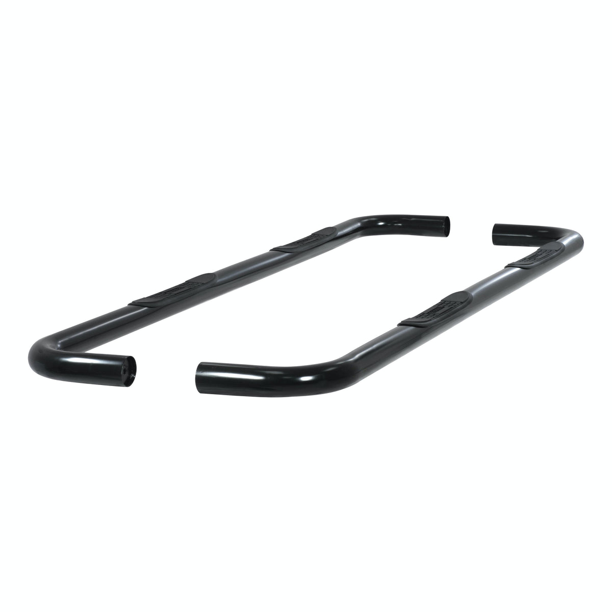ARIES 205030 3" Round Black Steel Side Bars, Select Dodge, Ram 2500, 3500